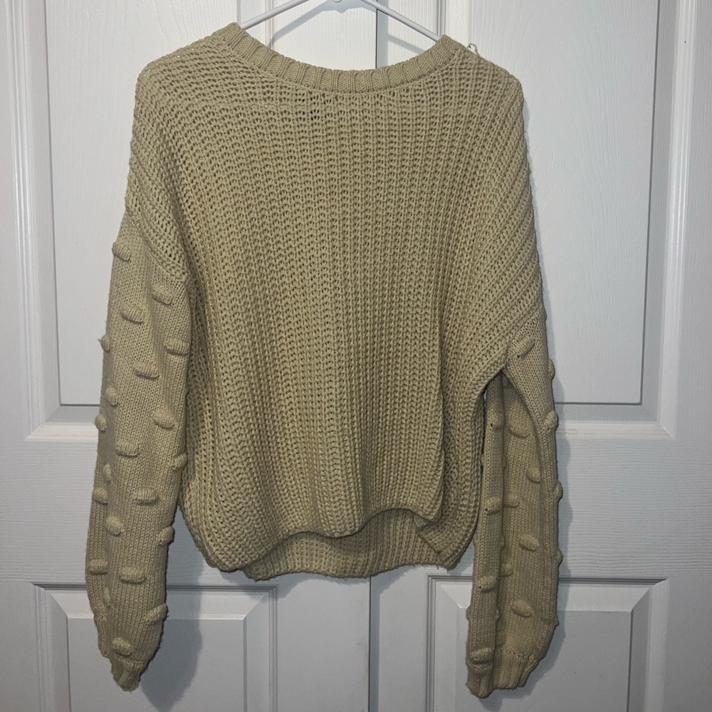 Moon and Madison bubble sweater